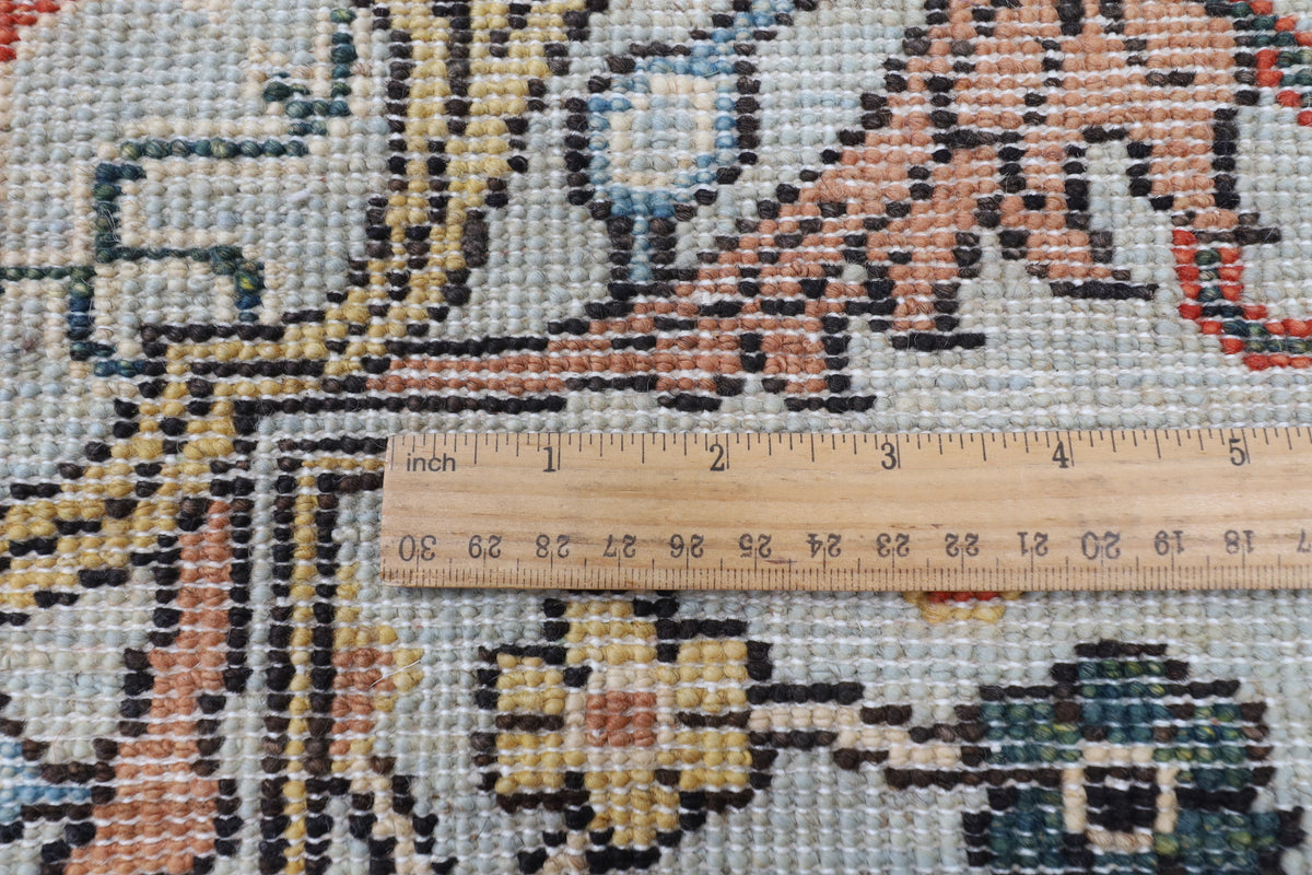 81 x 395 cm | 2'8 x 13 Ft Alfombra Oushak Afgana