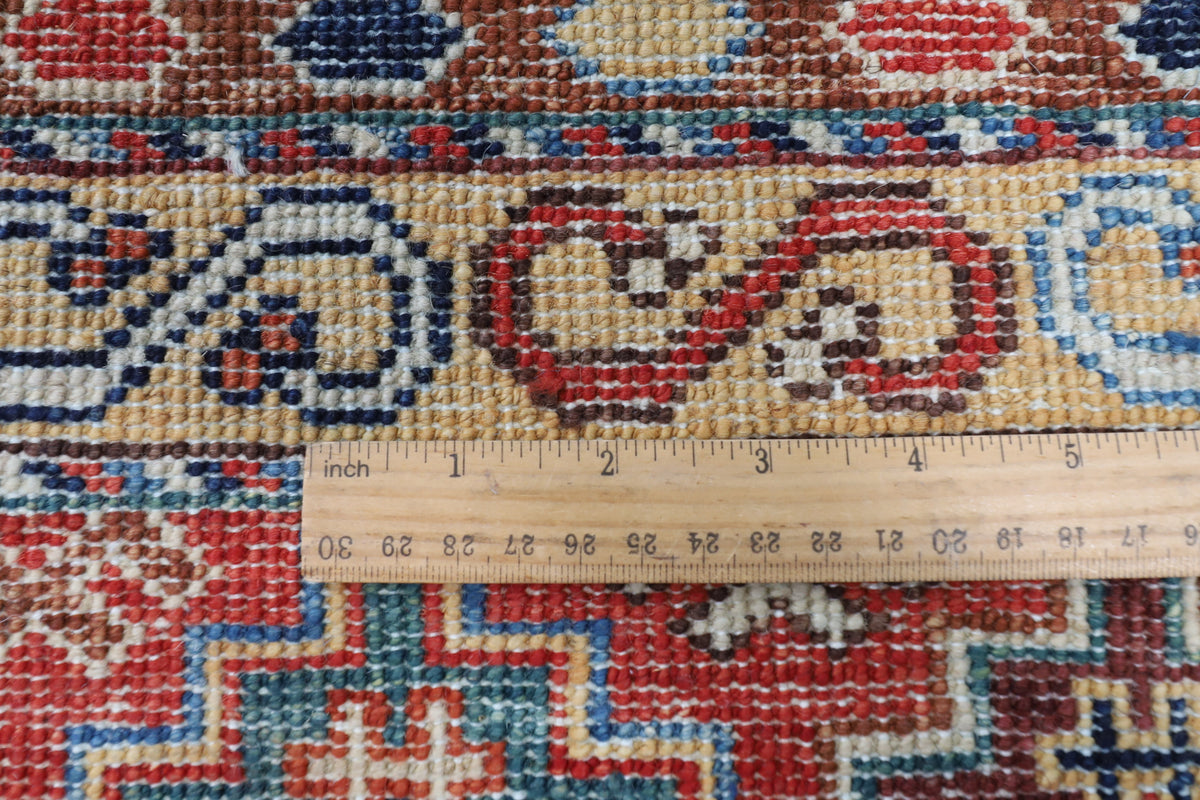 405 x 593 cm | Tribal Afghan Veg Dye Wool carpet