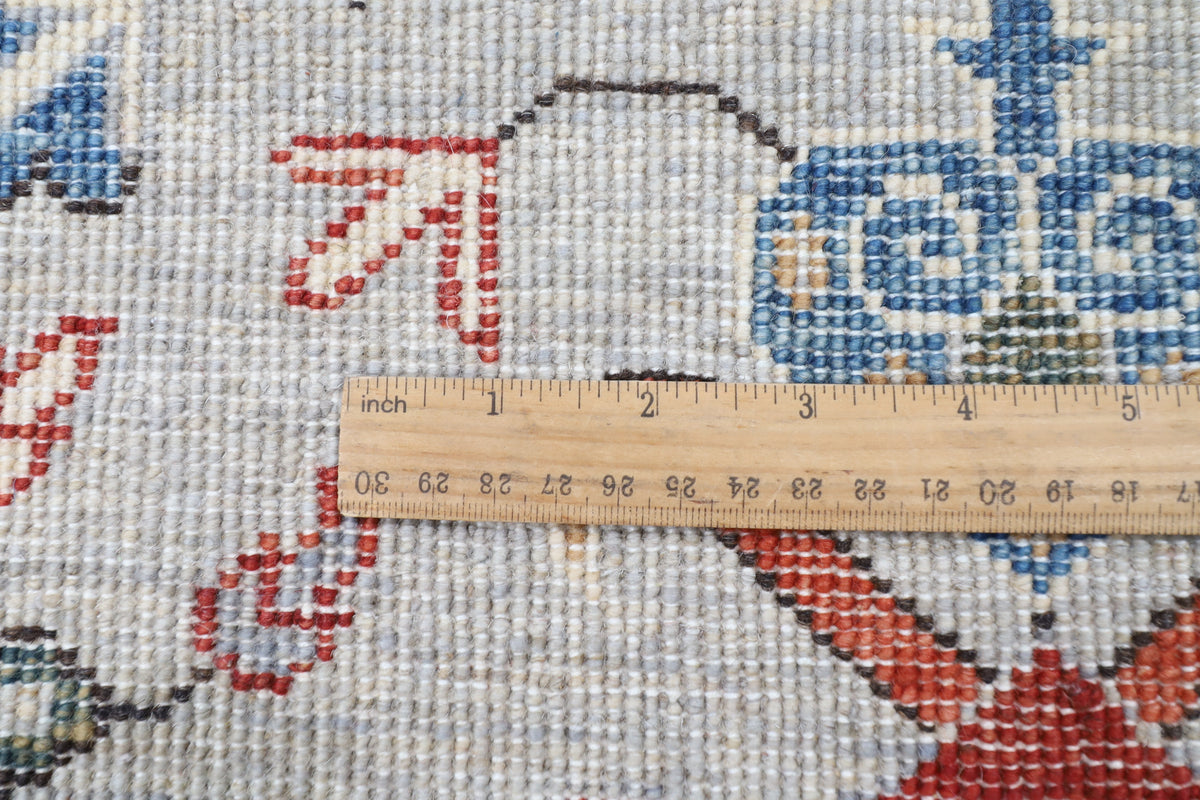 276 x 366 cm | Serapi design Hand Knotted veg Dye Wool Afghan Carpet