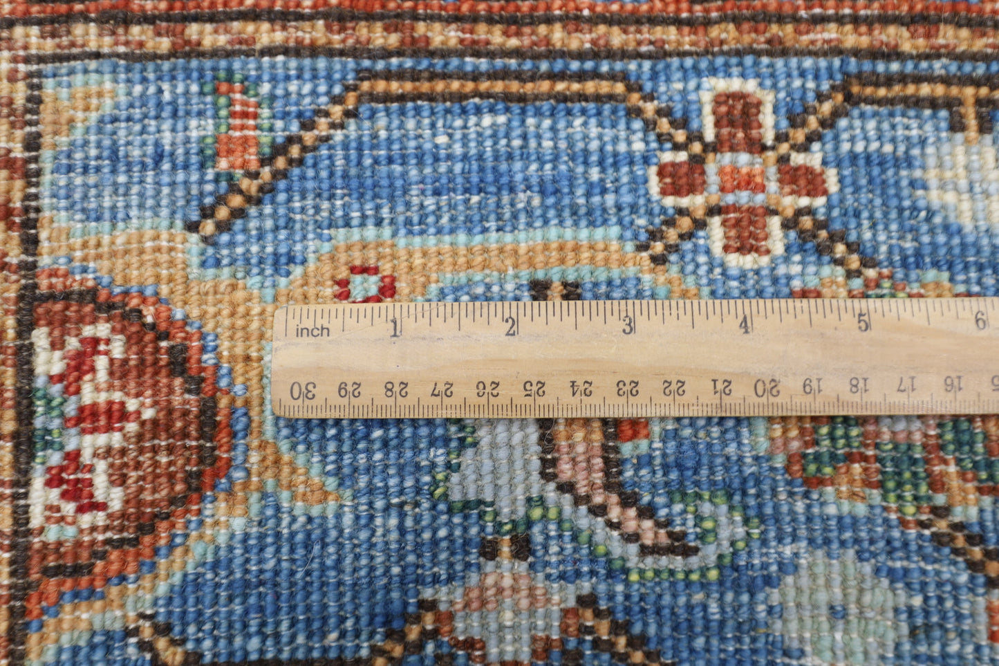 241 x 236 cm | Turquoise Afghan Tribal Hand Knotted Veg Dye Wool carpet