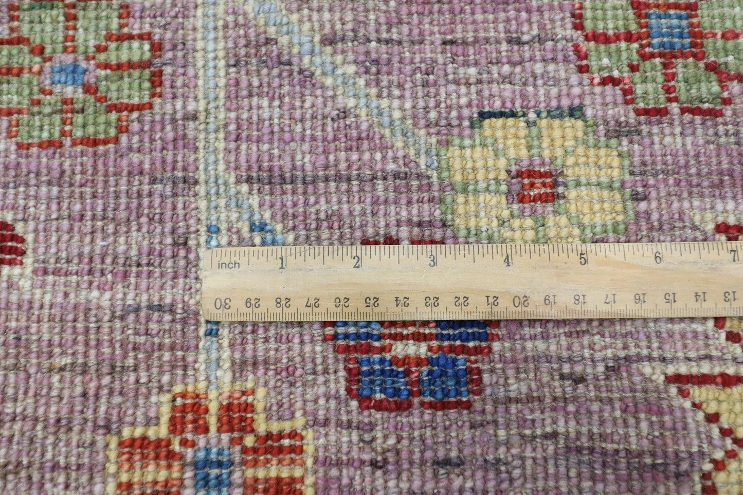 281 x 355 cm | Oushak Afghan Tribal Hand Knotted Veg Dye Wool carpet