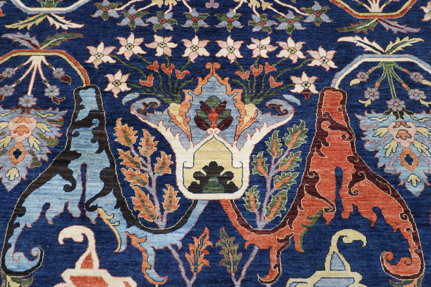 310 x 420 cm | Kawros Afghan Tribal Hand Knotted Veg Dye Wool carpet