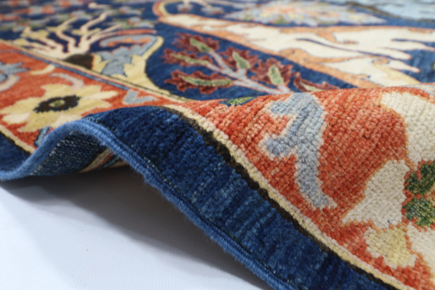 310 x 420 cm | Kawros Afghan Tribal Hand Knotted Veg Dye Wool carpet