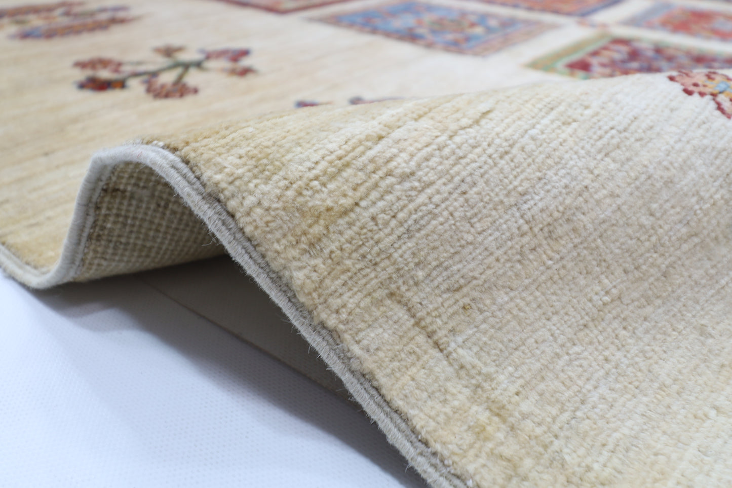 302 x 398 cm | Four Season Afghan Tribal Hand Knotted Veg Dye Wool carpet