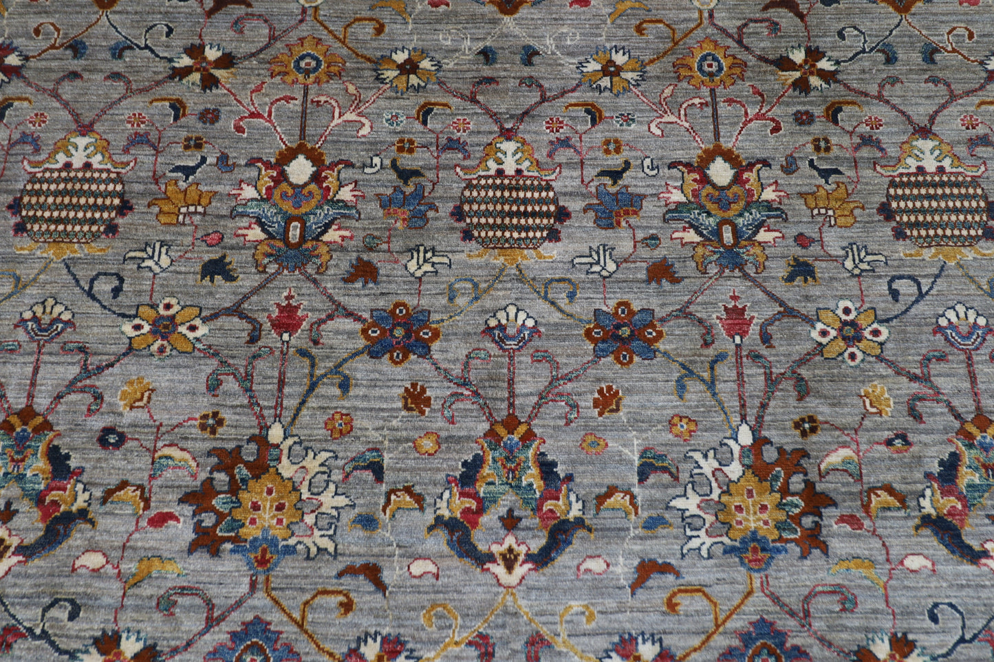 278 x 365 cm | Sultani Afghan Tribal Hand Knotted Veg Dye Wool carpet