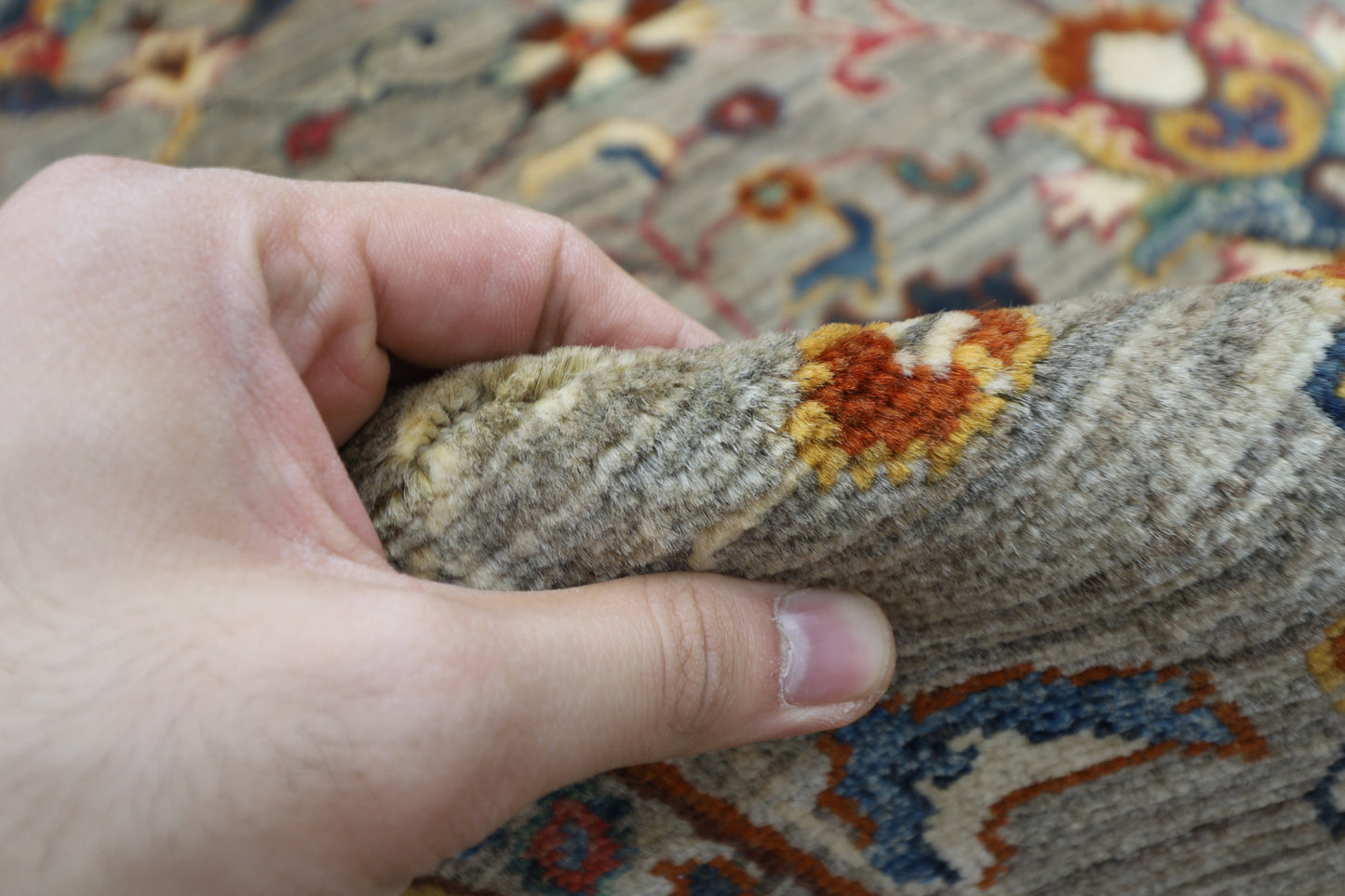 278 x 365 cm | Sultani Afghan Tribal Hand Knotted Veg Dye Wool carpet