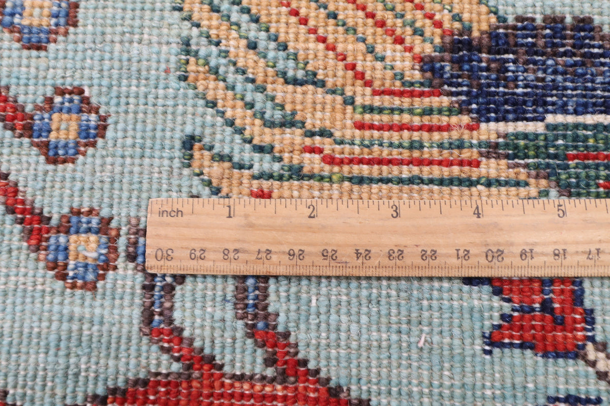 201 x 300 cm | Birds Design Hand Knotted veg Dye Wool Afghan Carpet