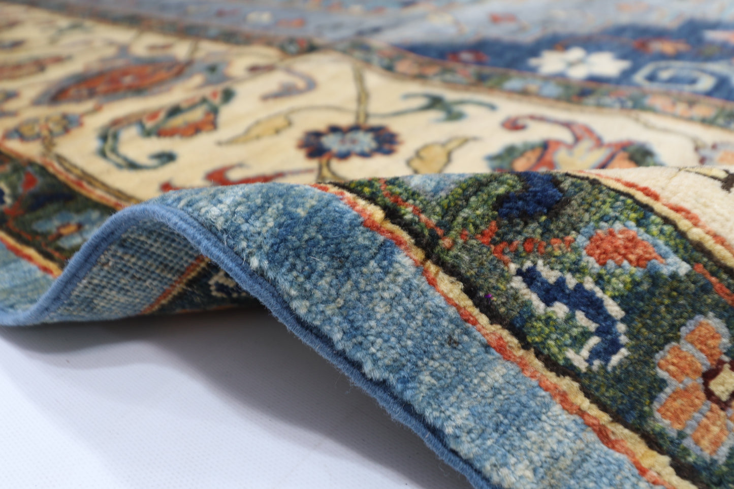 306 x 415 cm | Serapi Afghan Tribal Hand Knotted Veg Dye Wool carpet