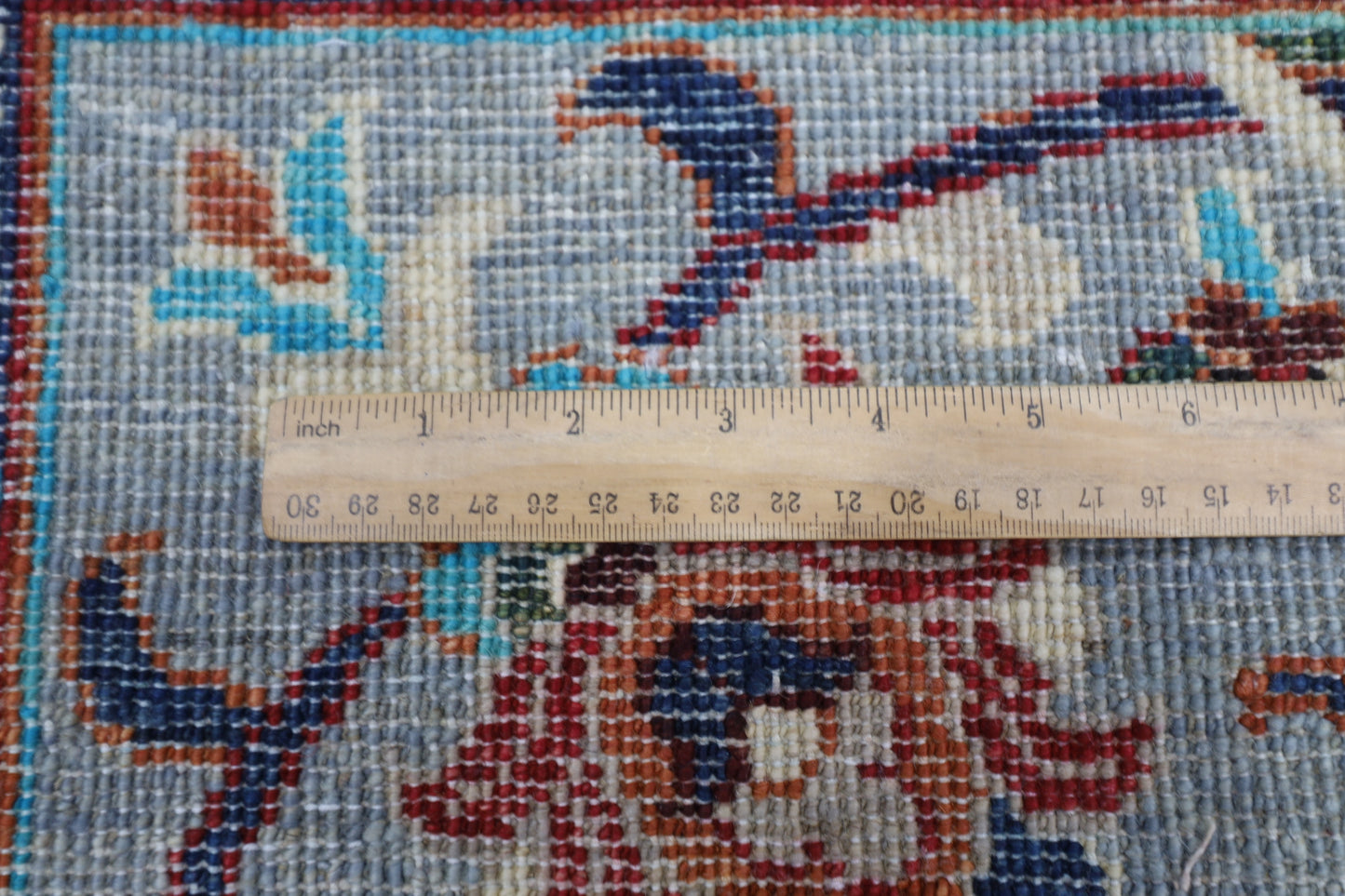 202 x 191 cm | Sultani Sqaure Afghan Tribal Hand Knotted Veg Dye Wool carpet