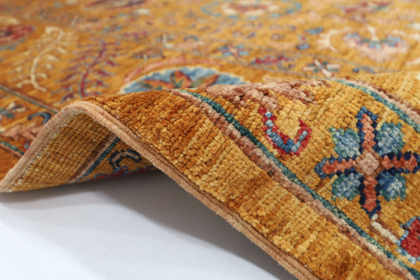 200 x 300 cm | Suzani Afghan Tribal Hand Knotted Veg Dye Wool carpet
