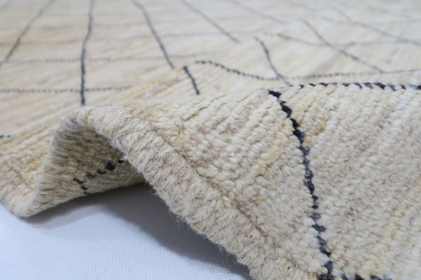 200 x 285 cm | Khotan Afghan Tribal Hand Knotted Veg Dye Wool carpet