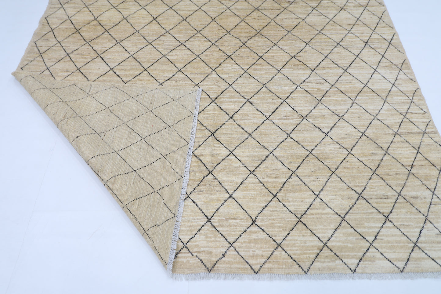 200 x 285 cm | Khotan Afghan Tribal Hand Knotted Veg Dye Wool carpet