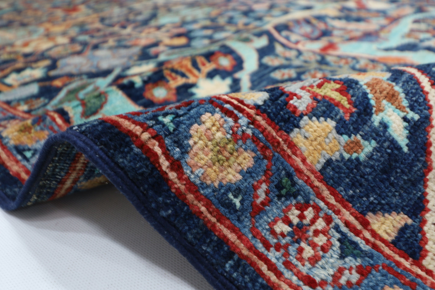 202 x 295 cm | Bidjar Afghan Tribal Hand Knotted Veg Dye Wool carpet