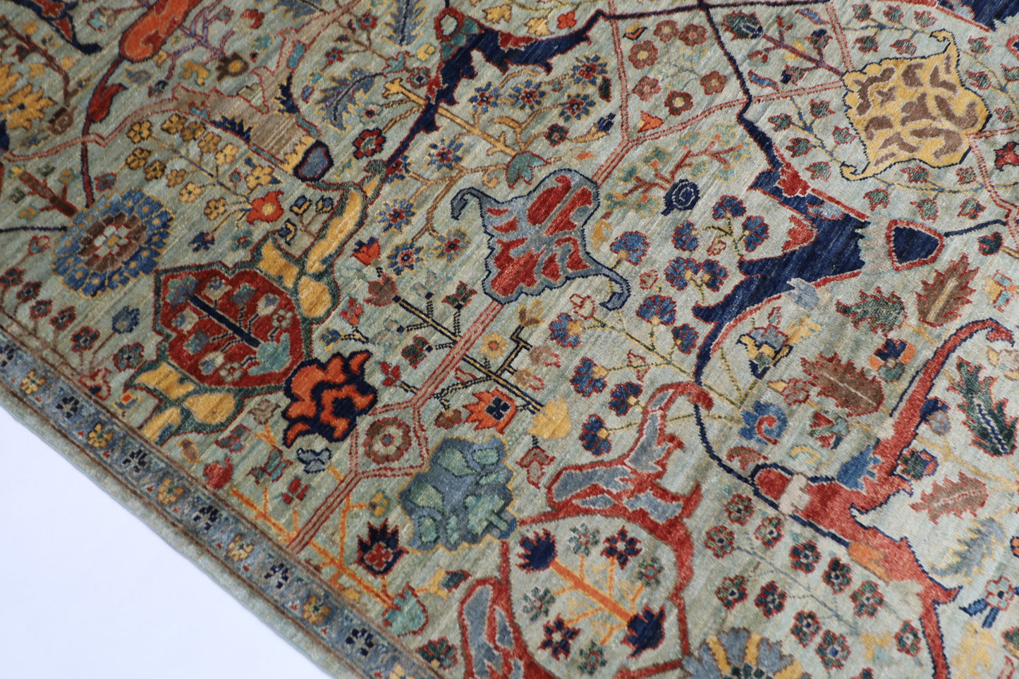 203 x 303 cm | Bidjar Afghan Tribal Hand Knotted Veg Dye Wool carpet