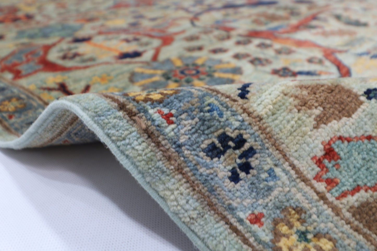 203 x 303 cm | Bidjar Afghan Tribal Hand Knotted Veg Dye Wool carpet