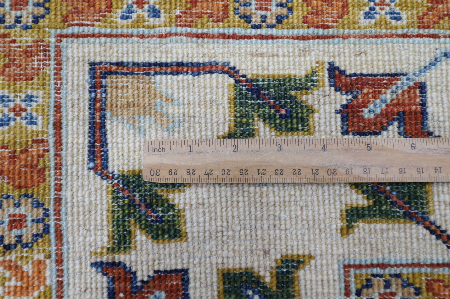 250 x 305 cm | Tribal Waziri Beige Area Rug Afghan Hand Knotted veg Dye Wool carpet