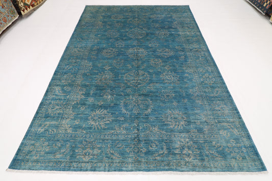 204 x 300 cm | Sultani Afghan Tribal Hand Knotted Veg Dye Wool carpet