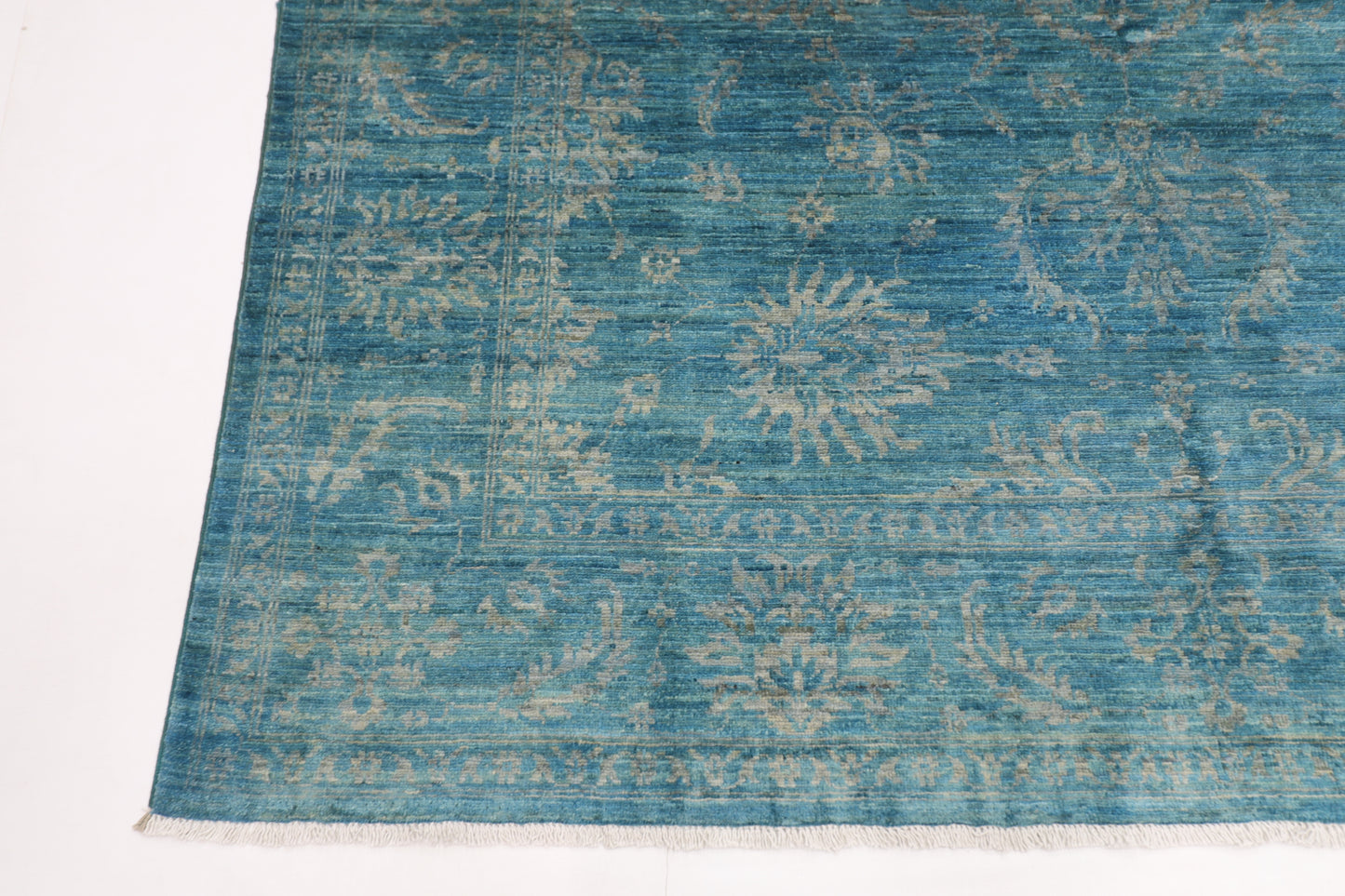 204 x 300 cm | Sultani Afghan Tribal Hand Knotted Veg Dye Wool carpet