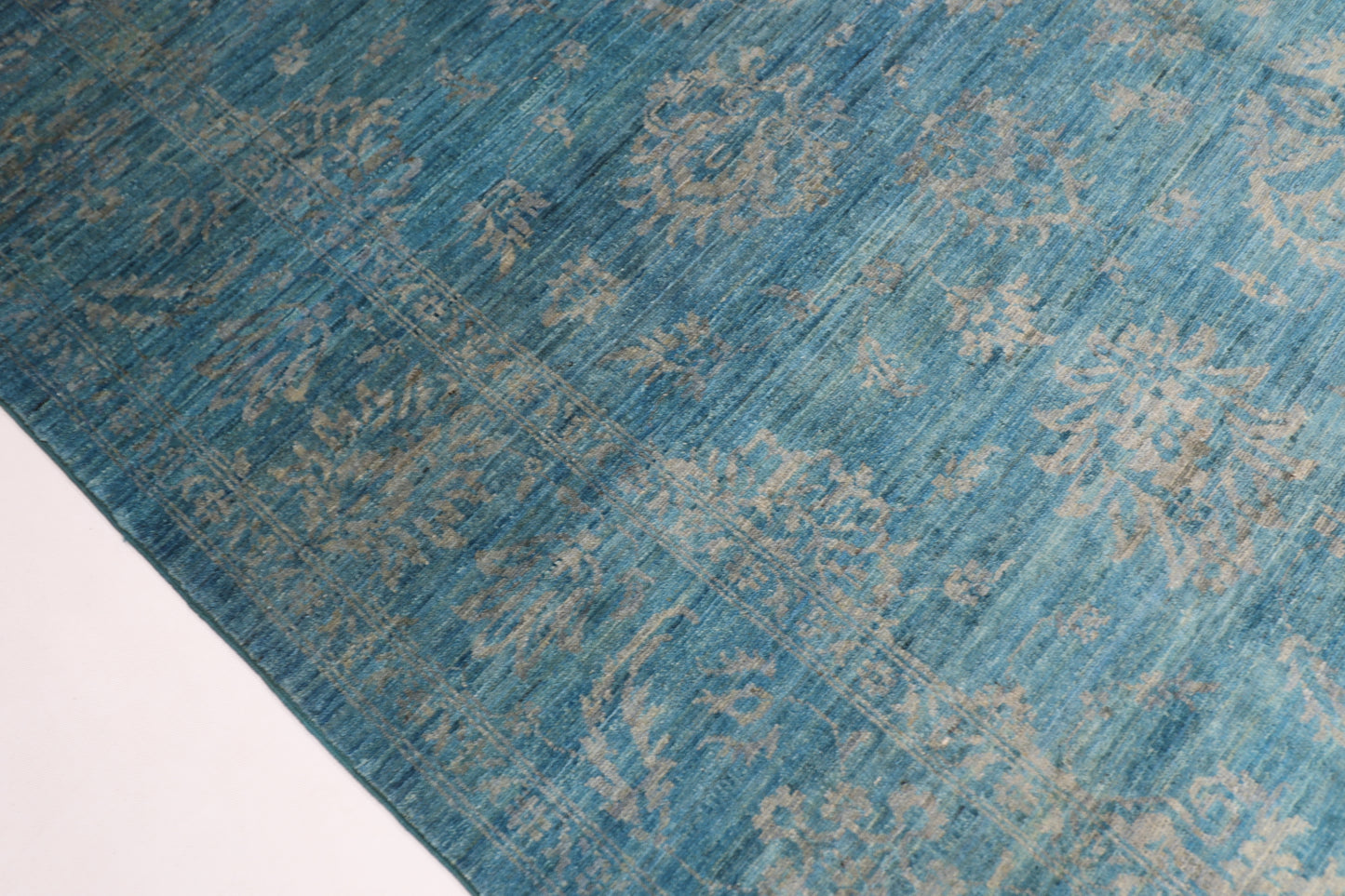 204 x 300 cm | Sultani Afghan Tribal Hand Knotted Veg Dye Wool carpet