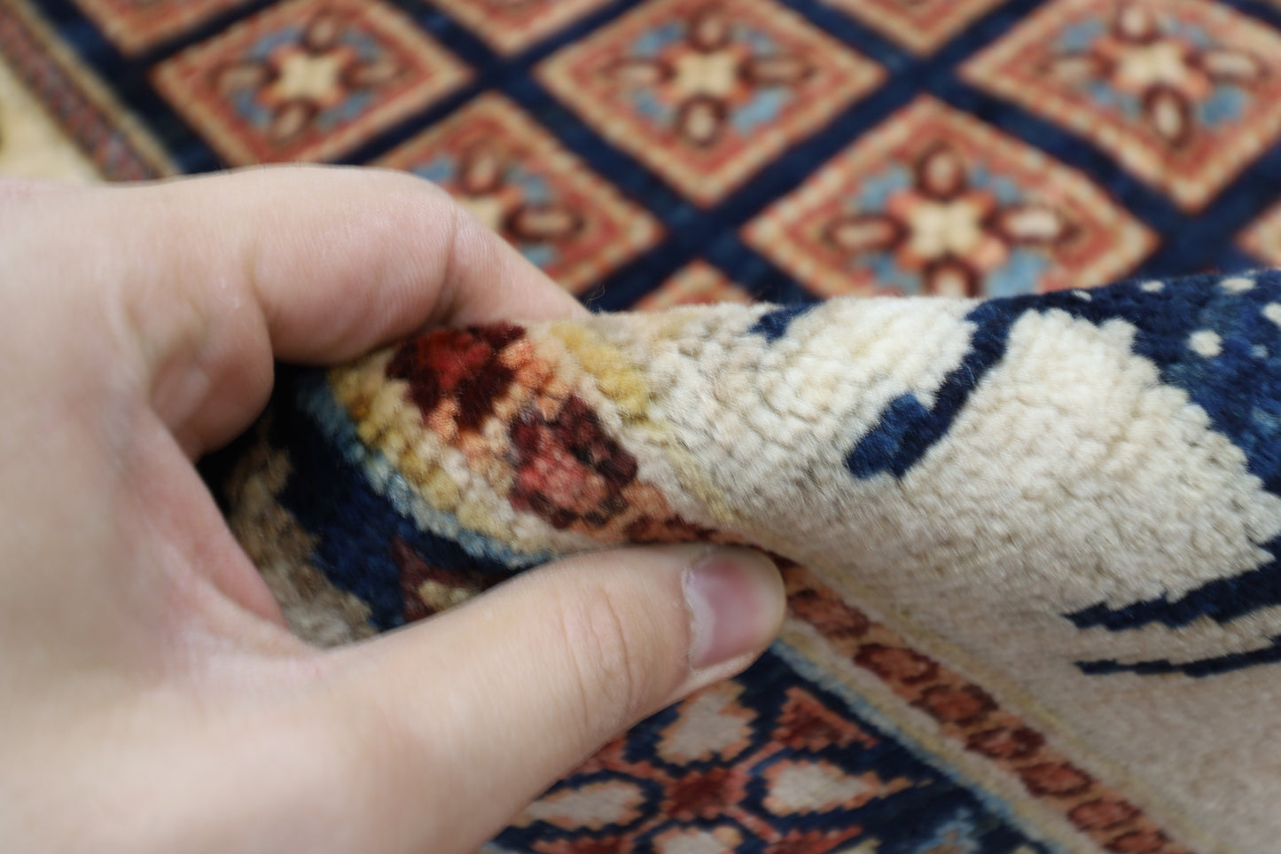 196 x 293 cm | Pazyryk Afghan Tribal Hand Knotted Veg Dye Wool carpet