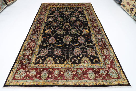 202 x 302 cm | Sultani Afghan Tribal Hand Knotted Veg Dye Wool carpet