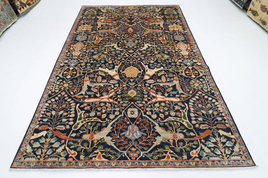 202 x 296 cm | Bidjar Afghan Tribal Hand Knotted Veg Dye Wool carpet