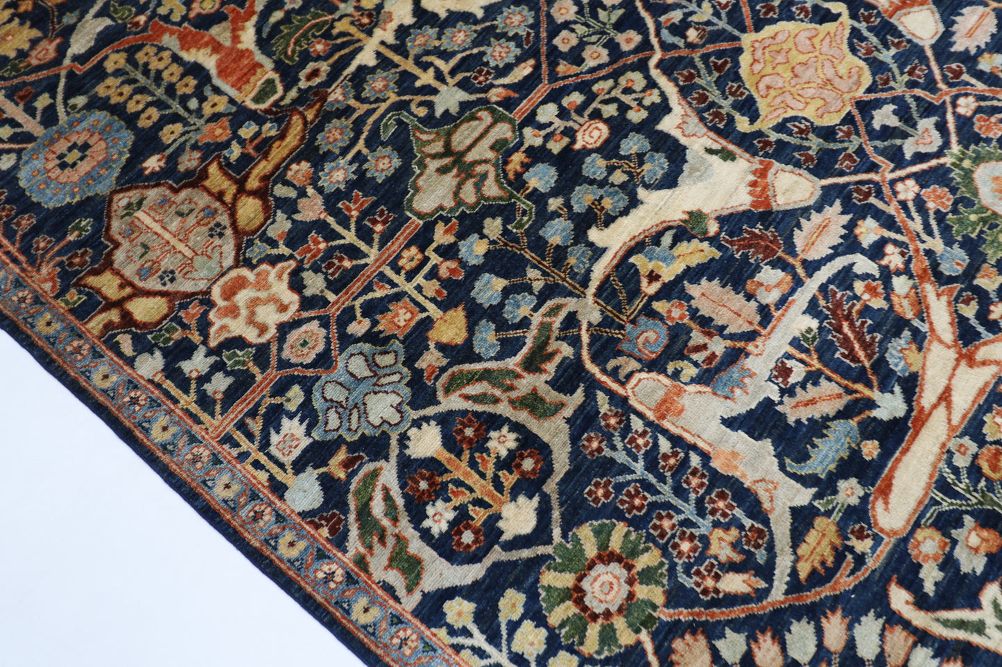 202 x 296 cm | Bidjar Afghan Tribal Hand Knotted Veg Dye Wool carpet