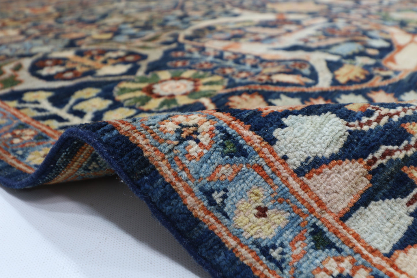 202 x 296 cm | Bidjar Afghan Tribal Hand Knotted Veg Dye Wool carpet