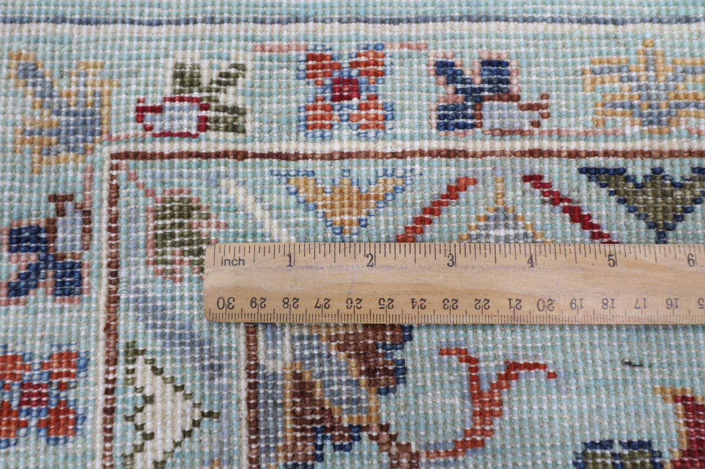 201 x 288 cm | Sultani Afghan Tribal Hand Knotted Veg Dye Wool carpet