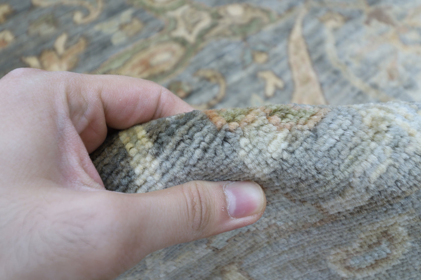 181 x 272 cm | Bidjar Afghan Tribal Hand Knotted Veg Dye Wool carpet