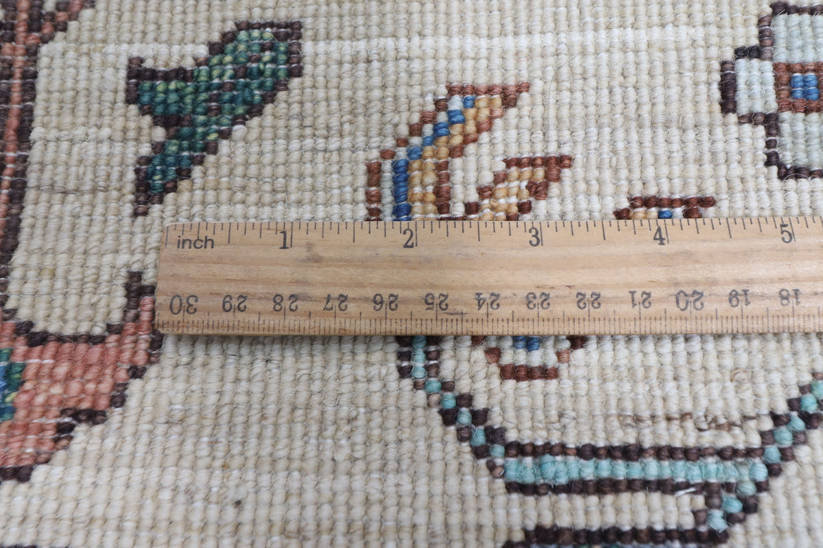 80 x 350 cm | Bidjar Runner Design Hand Knotted Veg Dye Wool Afghan Carpet