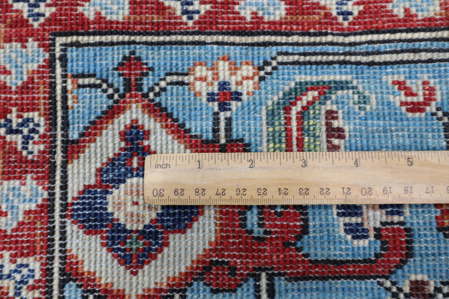 176 x 240 cm | Navy Blue Afghan Tribal Hand Knotted Veg Dye Wool carpet
