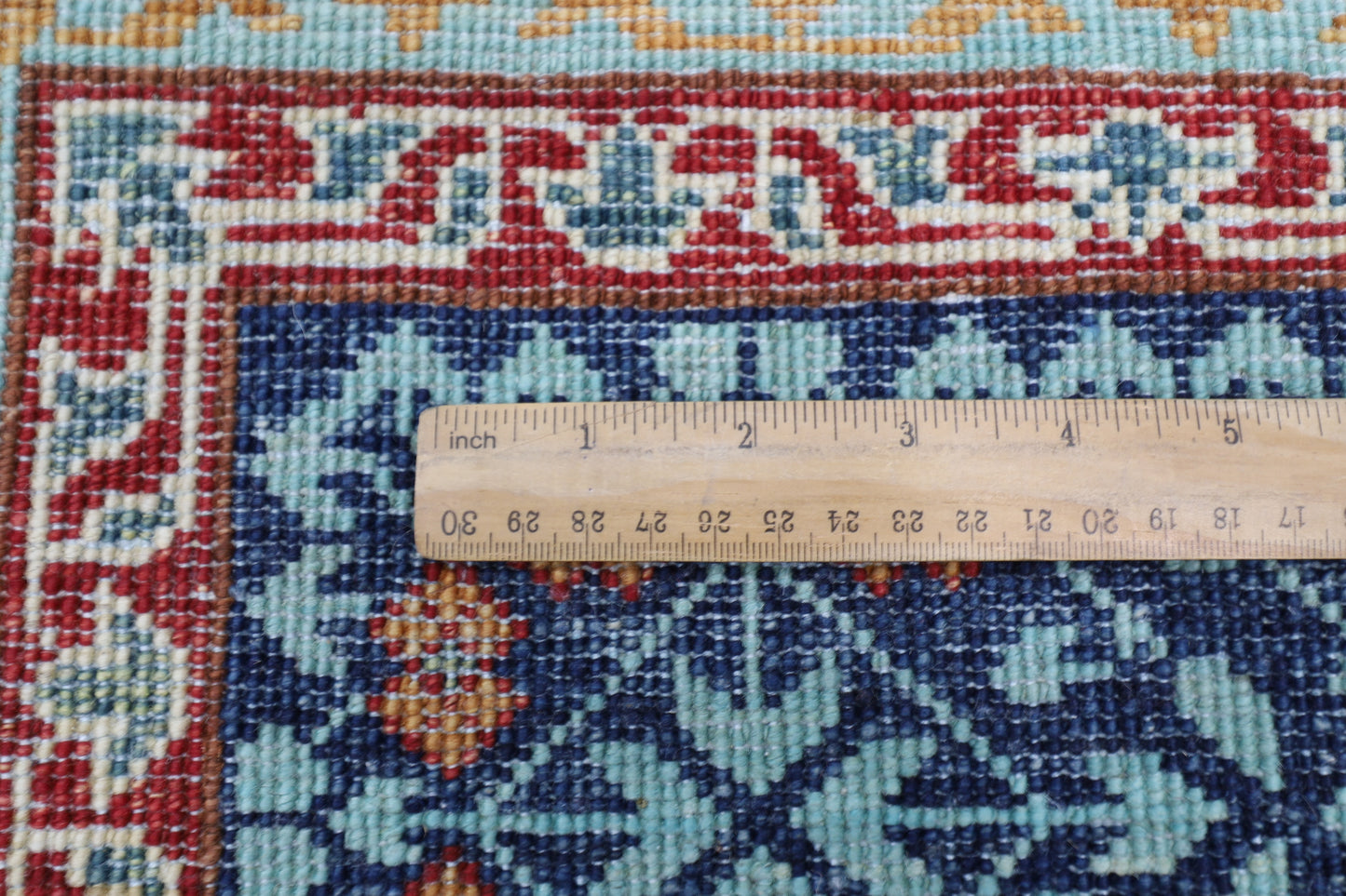 201 x 293 cm | Mamluk Afghan Tribal Hand Knotted Veg Dye Wool carpet