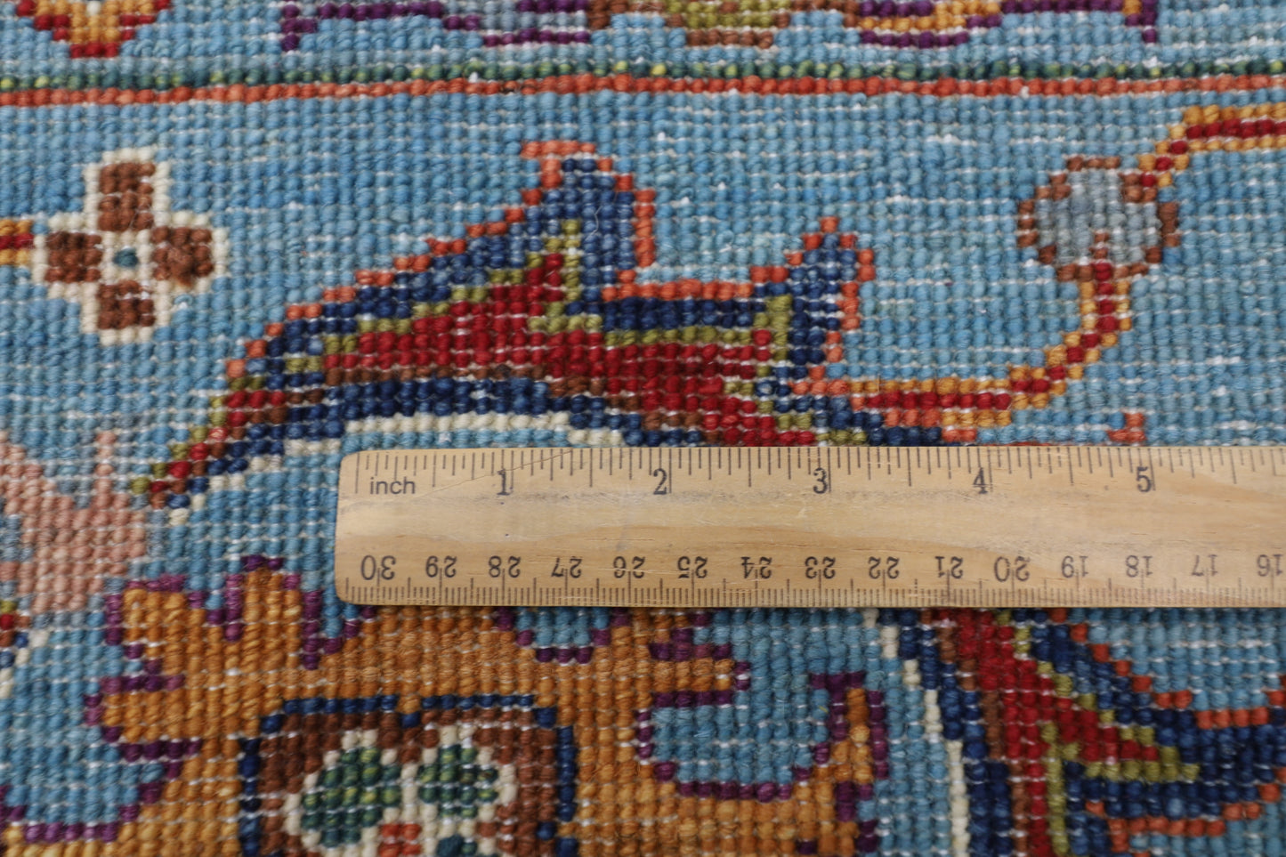 207 x 301 cm | Sultani Afghan Tribal Hand Knotted Veg Dye Wool carpet