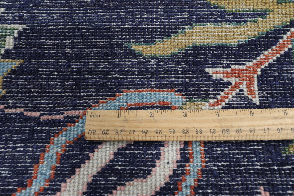 76 x 388 cm | Suzani Runner Design Hand Knotted Veg Dye Wool Afghan Carpet