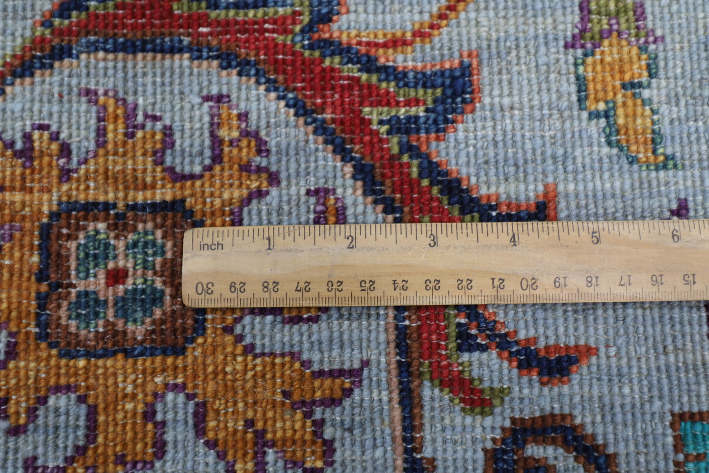 206 x 297 cm | Sultani Afghan Tribal Hand Knotted Veg Dye Wool carpet
