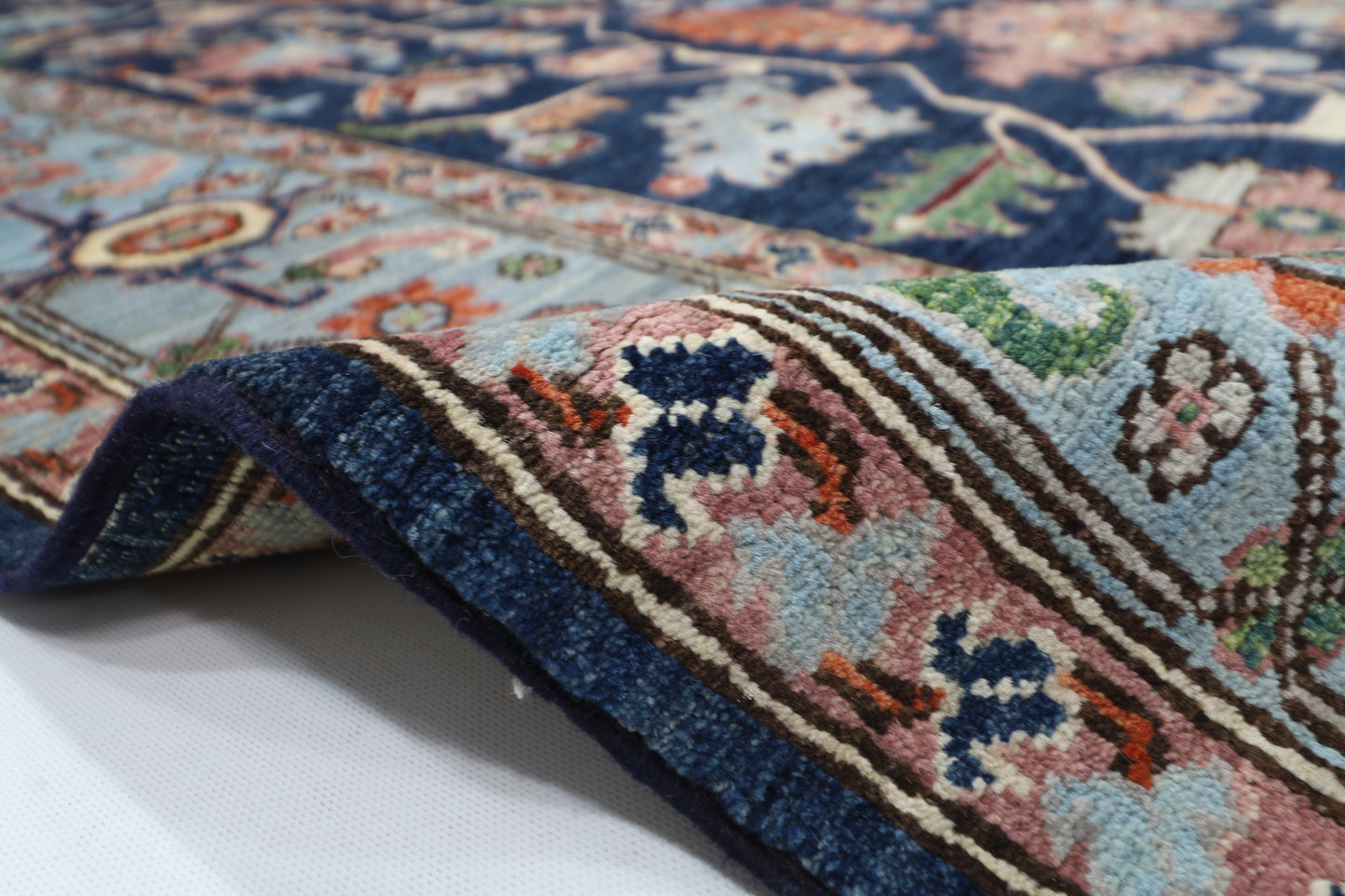 200 x 303 cm | Oriental Afghan Tribal Hand Knotted Veg Dye Wool carpet