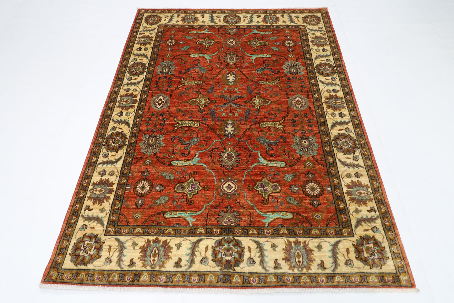 151 x 199 cm | Bidjar Afghan Tribal Hand Knotted Veg Dye Wool carpet