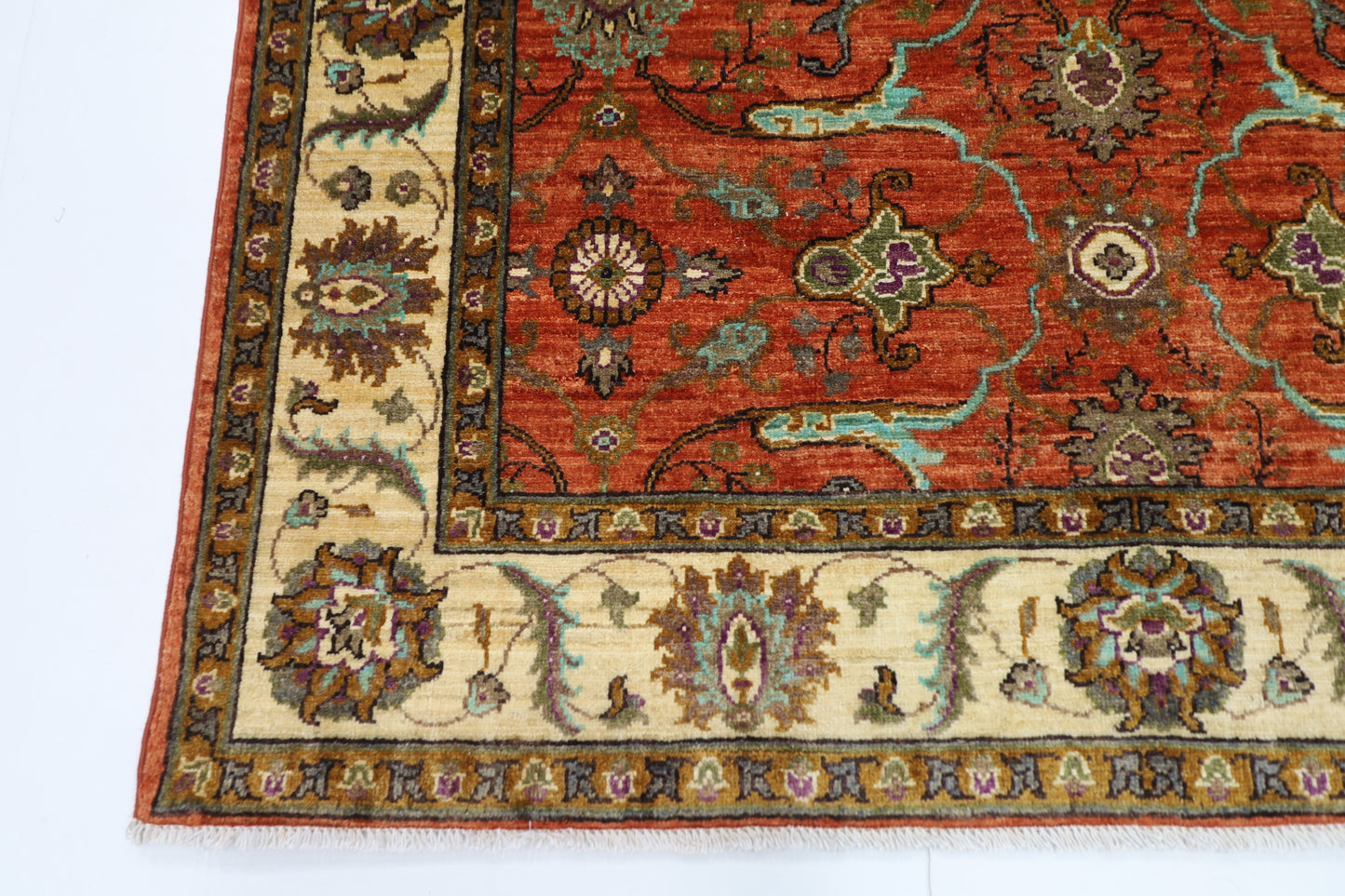 151 x 199 cm | Bidjar Afghan Tribal Hand Knotted Veg Dye Wool carpet