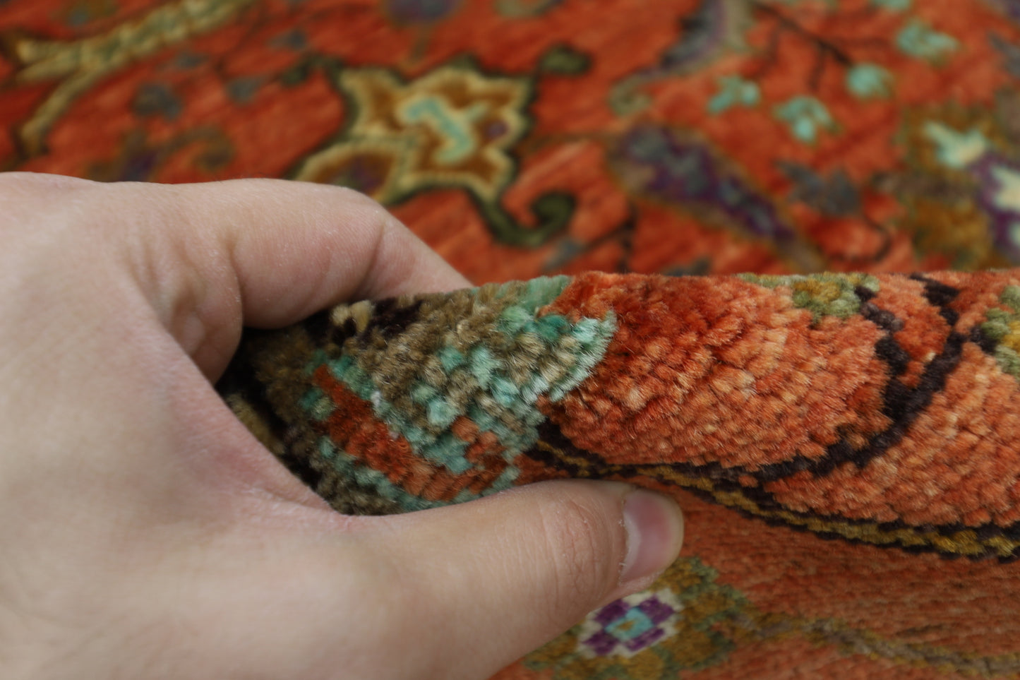 151 x 199 cm | Bidjar Afghan Tribal Hand Knotted Veg Dye Wool carpet