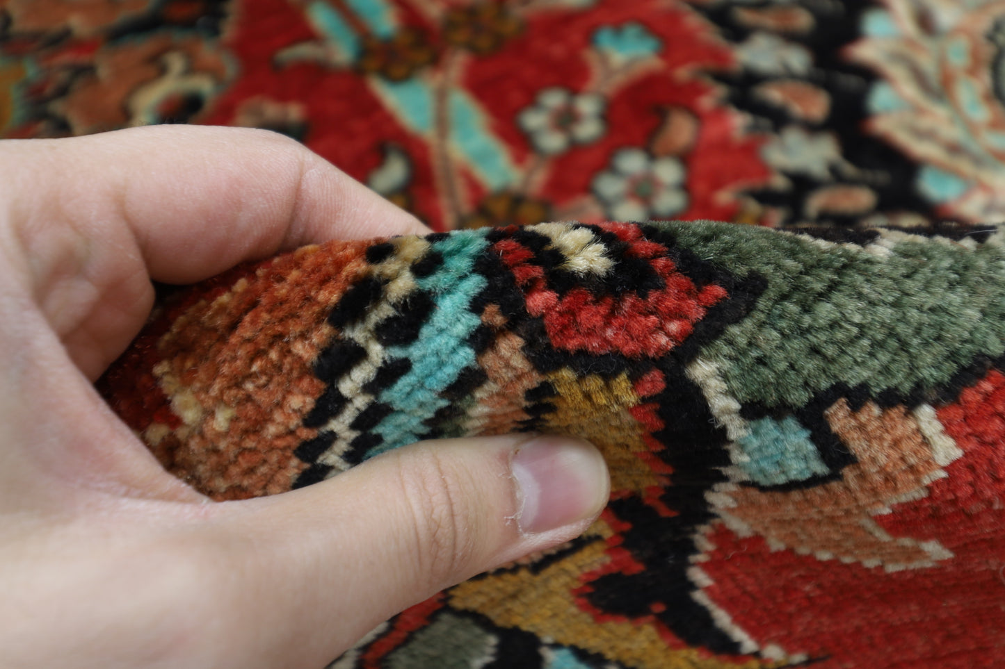 184 x 274 cm | Sickle Leaf Afghan Tribal Hand Knotted Veg Dye Wool carpet