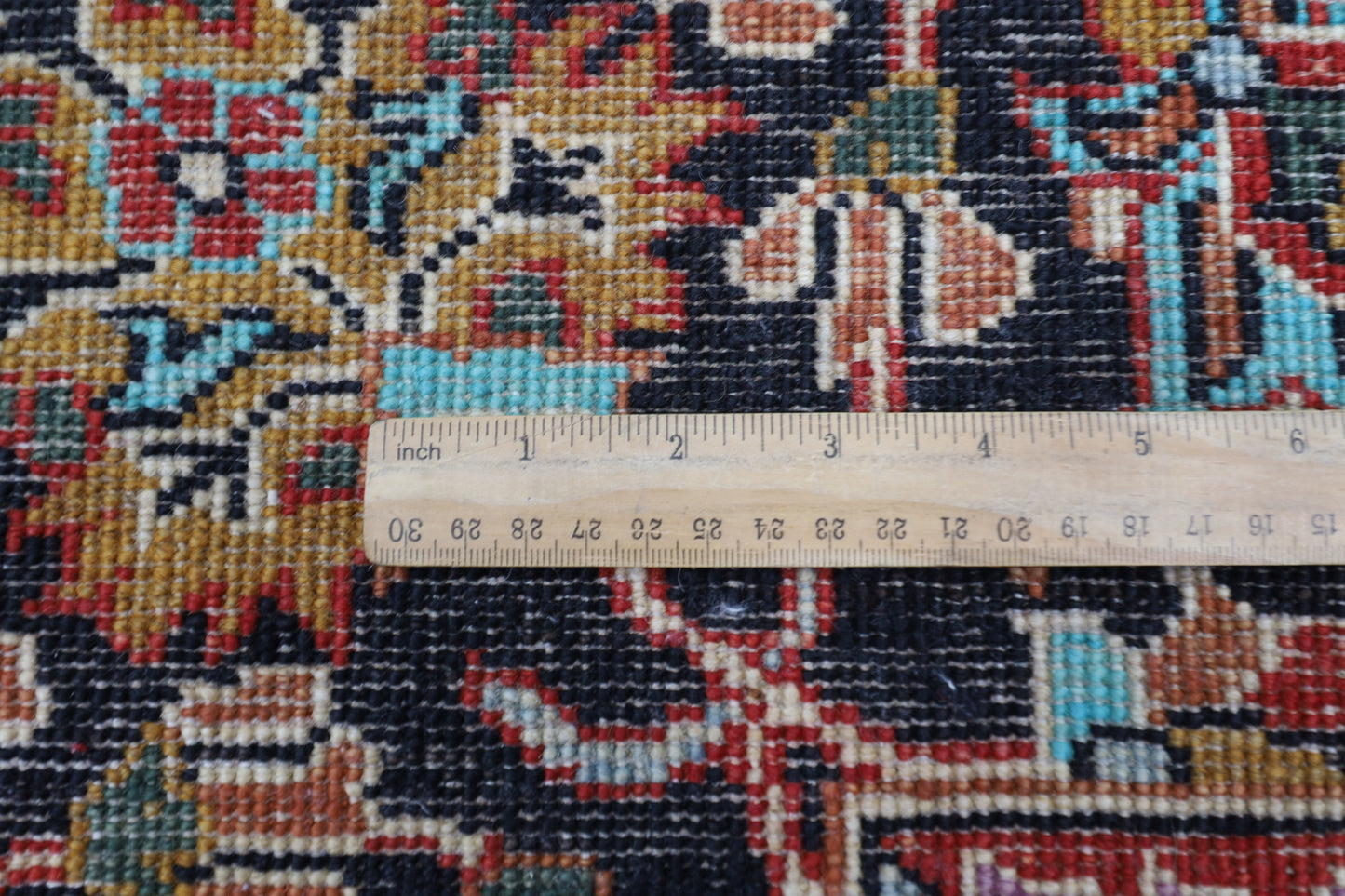 184 x 274 cm | Sickle Leaf Afghan Tribal Hand Knotted Veg Dye Wool carpet