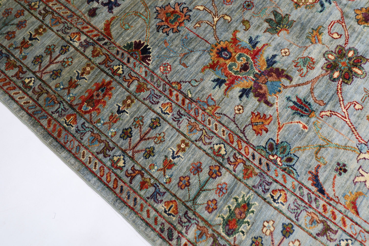 170 x 241 cm | Sultani Afghan Tribal Hand Knotted Veg Dye Wool carpet
