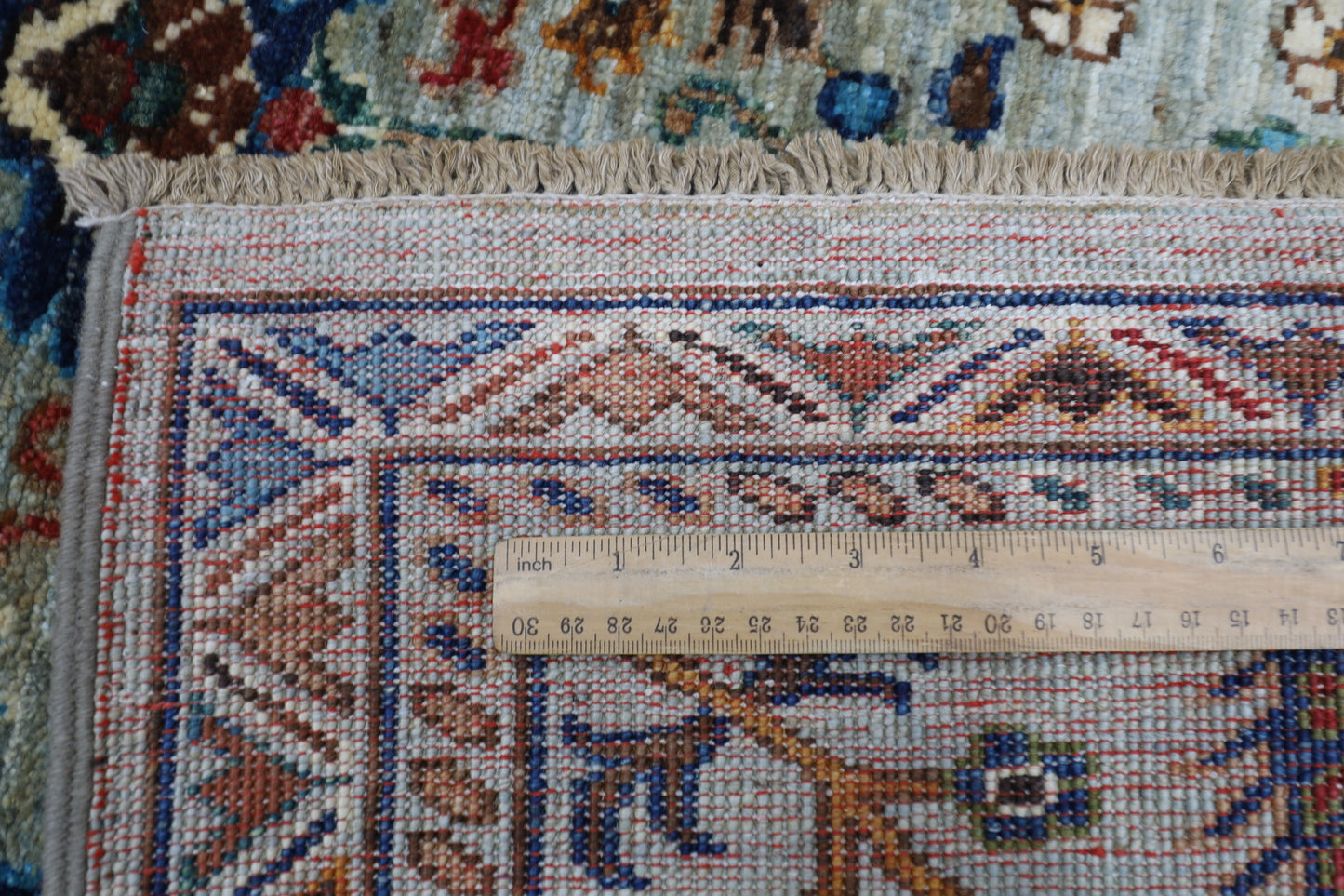 151 x 195 cm | Sultani Afghan Tribal Hand Knotted Veg Dye Wool carpet