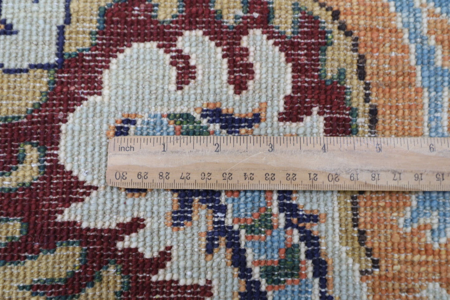 202 x 289 cm | Oriental Suzani Gold Area Rug Afghan Hand Knotted Veg Dye Wool carpet