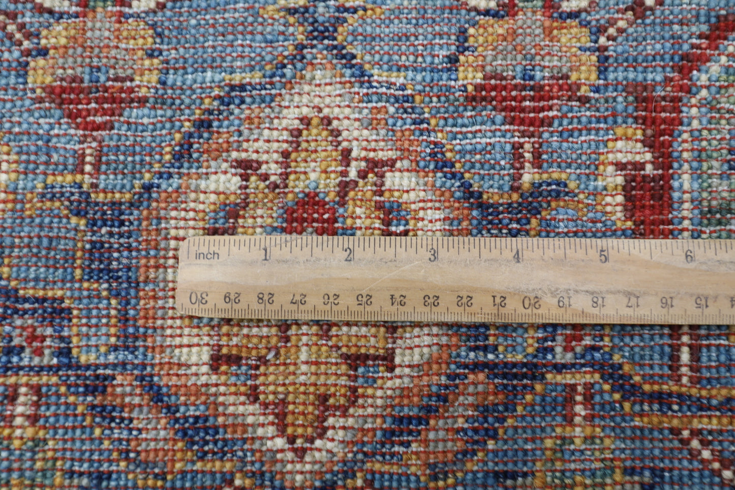 200 x 289 cm | Heriz Oriental Area Rug Afghan Hand Knotted Veg Dye Wool carpet