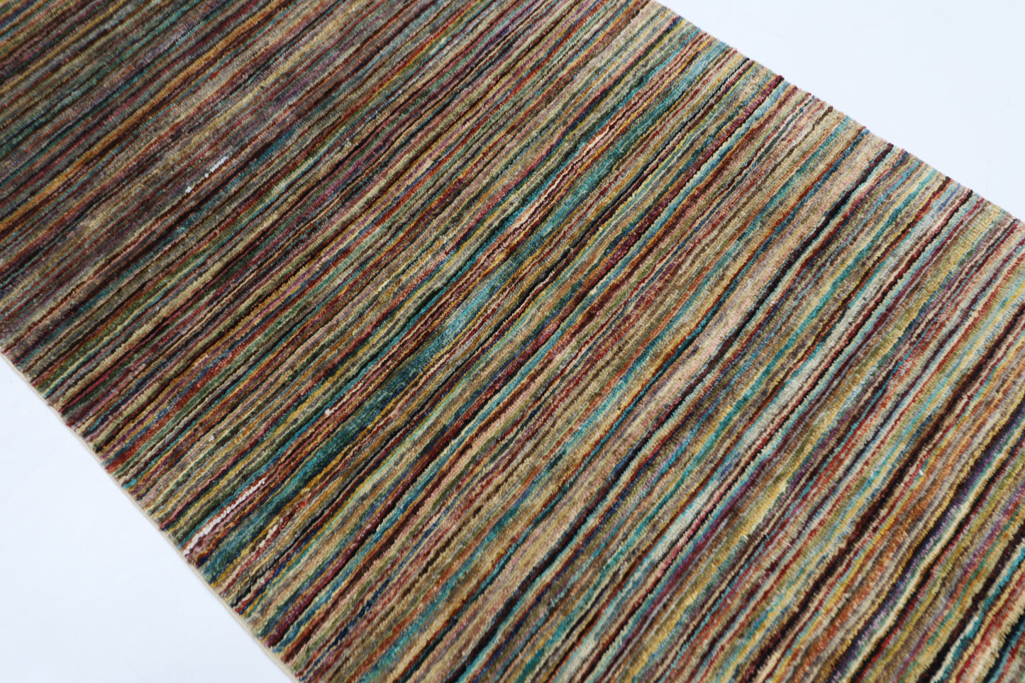 85 x 183 cm | Gabbeh Afghan Tribal Hand Knotted Veg Dye Wool Runner