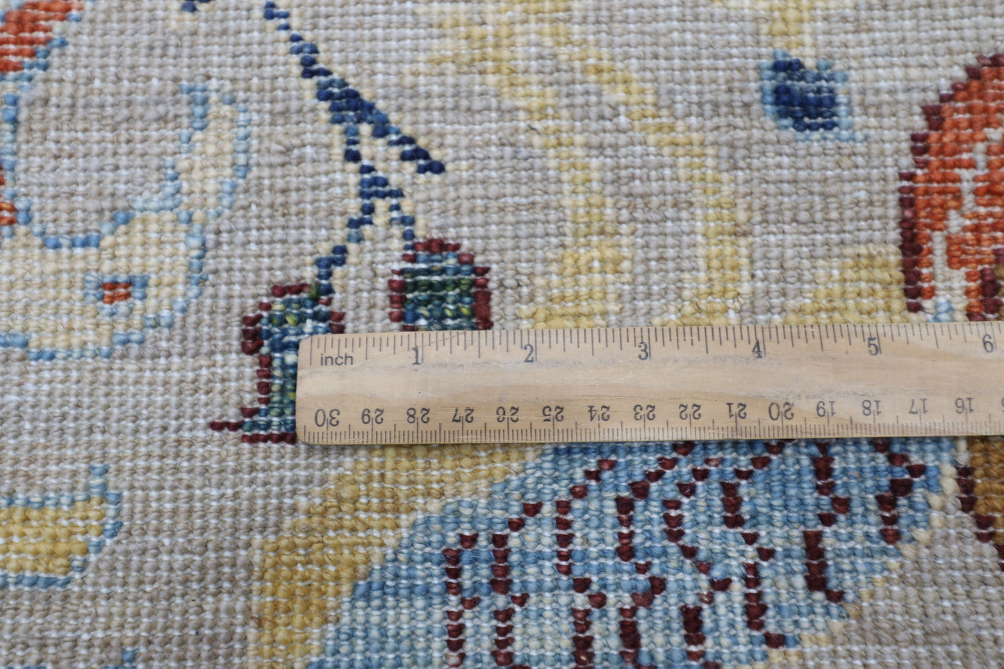 87 x 360 cm | Birds Afghan Tribal Hand Knotted Veg Dye Wool Runner