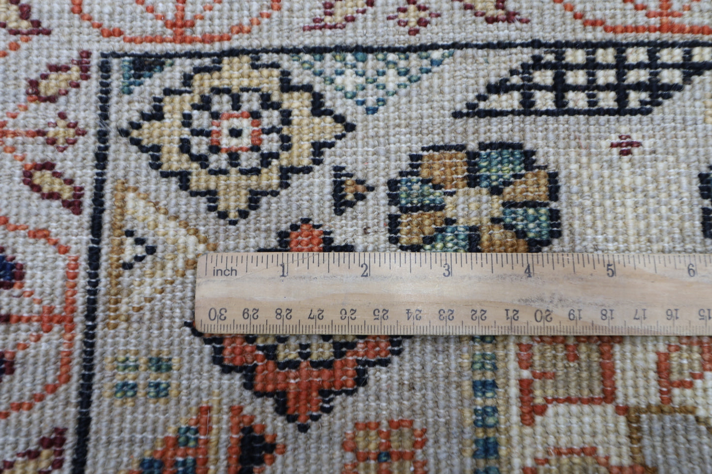 80 x 357 cm | Mamluk Afghan Tribal Hand Knotted Veg Dye Wool Runner