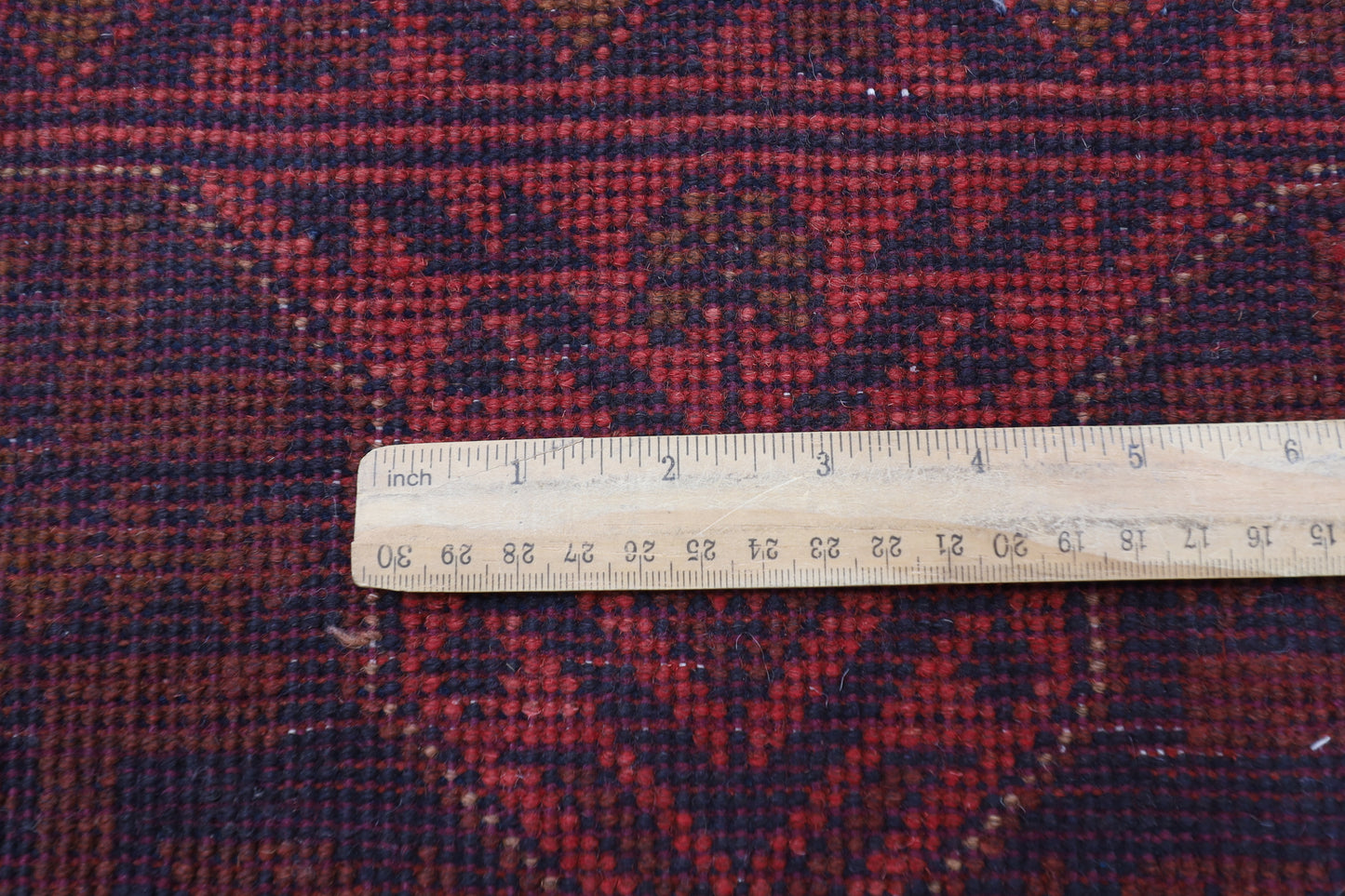 152 x 207 cm | Oriental Bokhara Red Area Rug Afghan Hand Knotted Wool carpet